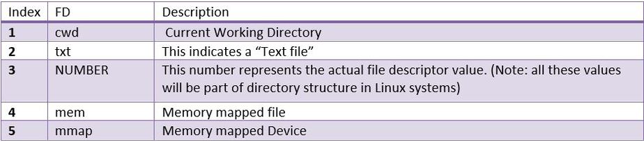 lsof command examples